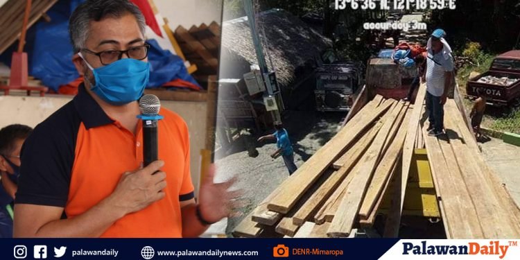 DENR donates lumber to fisherfolk and hardwood for anti-COVID-19 efforts in Mimaropa