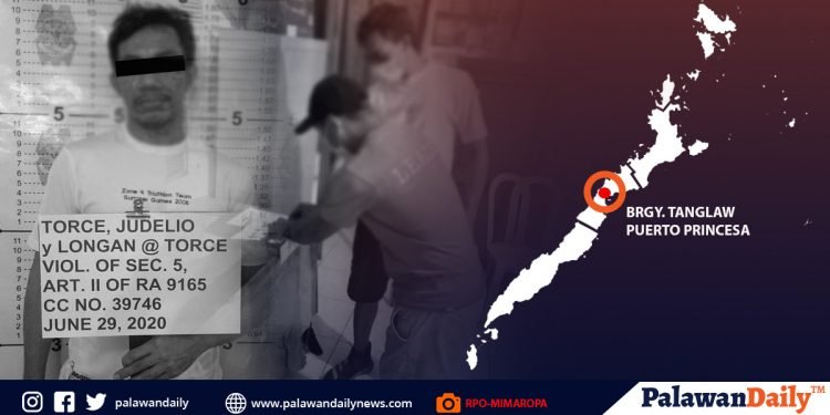 Dating pulis na sangkot sa droga, arestado sa Puerto Princesa City