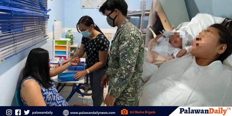 Former rebel delivers baby in military hospital