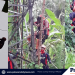 Lalaki na umakyat sa transmission tower ng NAPOCOR, na rescue ng BFP