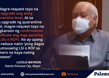 City to request quarantine level upgrade