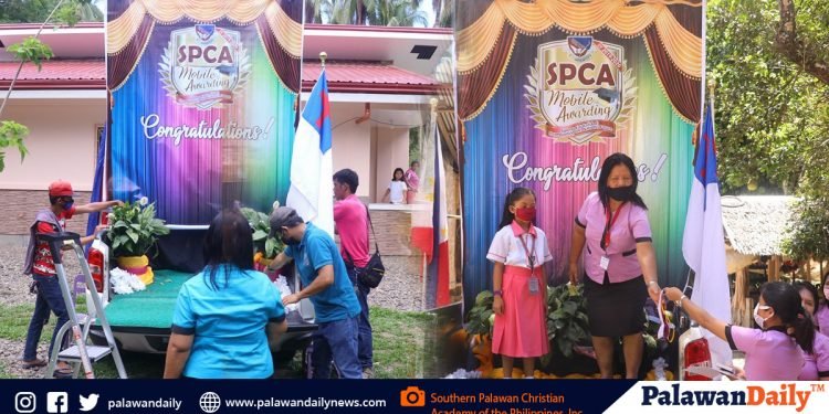 ‘Mobile Awarding Ceremony’ idinadaos para sa 160 batang mag-aaral sa Brooke’s Point