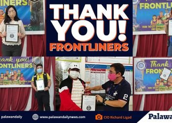 Kabayanihan ng COVID Warriors ng Puerto Princesa, kinilala