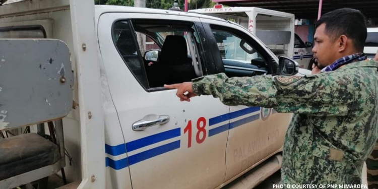 Hepe ng Dumaran MPS, isa pang pulis, ligtas sa pananambang ng mga NPA