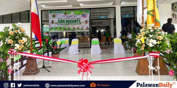 Capitol, DOH to inaugurate San Vicente District Hospital