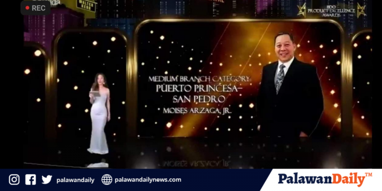 BDO Puerto Princesa San Pedro tops Trust and Investment in VISMIN at 2019 BDO Top Achievement Award