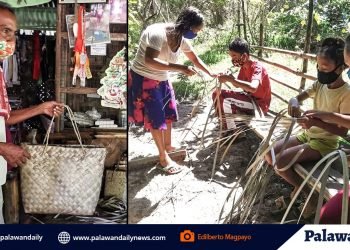 Bayong making seminar conducted at Tagbanua community in Cabayugan