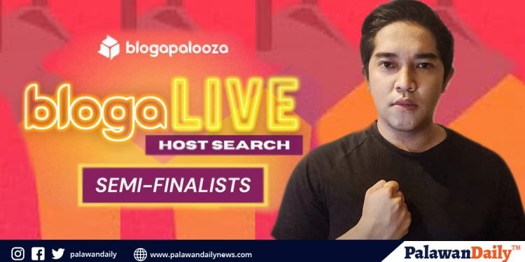 Palawan’s bet for #BlogaLive search for host, made it to the semi-finals