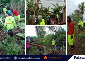 Clearing sa Brgy. Maunlad, isinagawa