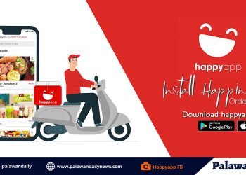 Happy App, the newest Food delivery service in Puerto Princesa