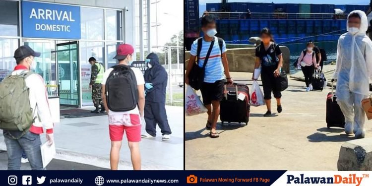 Mandatory testing para sa mga uuwing LSI, ROF sa Palawan, muling hiniling ng Sangguniang Panlalawigan