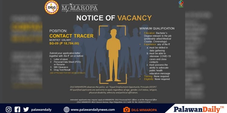 Dilg Opens Application For Contact Tracers With 18k Starting Salary Nationwide