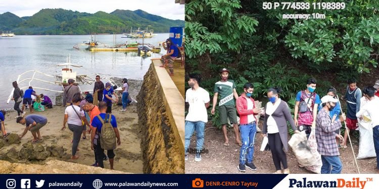 2,000 kilos of waste collected in Coastal clean up in El Nido and Taytay