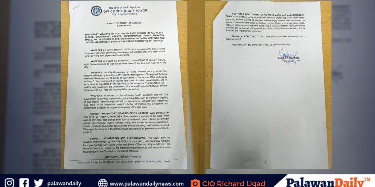 Full-face shield, proteksyon sa sarili at sa iba – Ligad