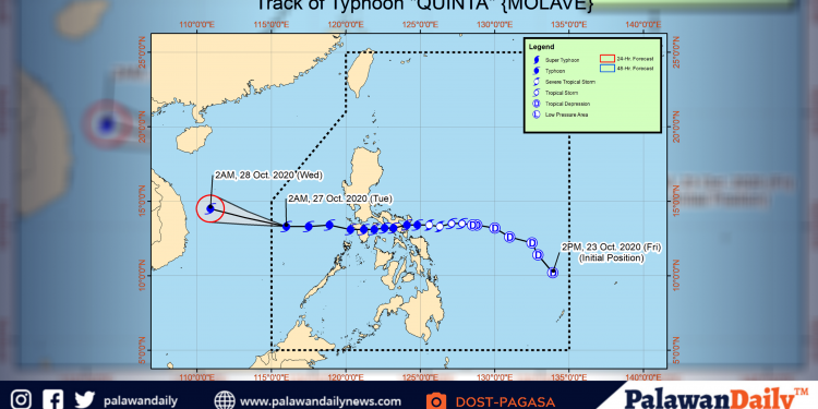 Quinta brings heavy rains, exits thru WPS