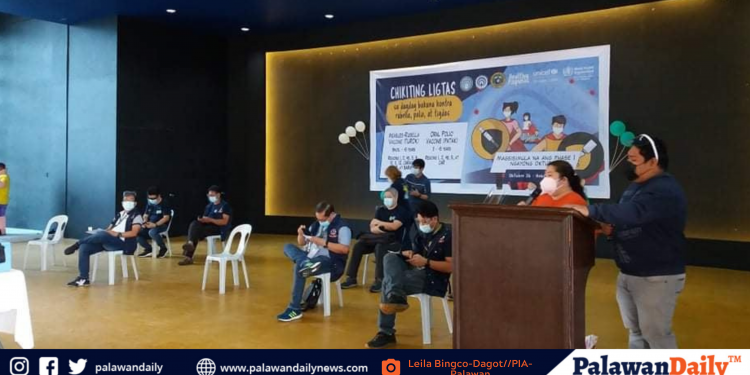 Malawakang pagbakuna kontra tigdas at polio, inilunsad sa Puerto Princesa