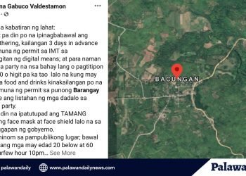 Brgy. Bacungan, nagpalabas ng ilang panuntunan upang makaiwas sa COVID-19
