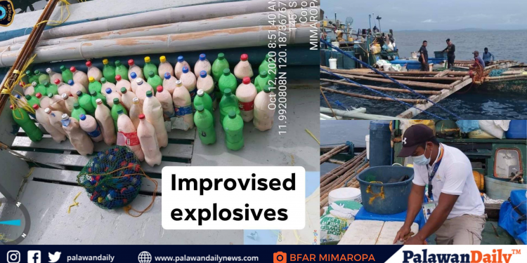 Illegal fishers caught in Linapacan town