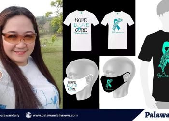 Palaweña actress sells t-shirt and masks to raise fund for her cancer treatment