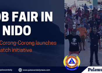 JOB FAIR in EL NIDO Brgy. Corong-Corong launches job match initiative