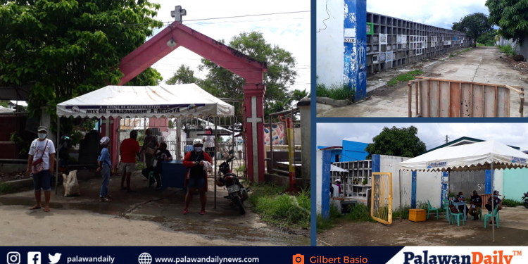Oras at bilang ng papasok sa PPC New Public Cemetery, limitado