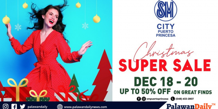 SM Christmas Super Sale on Dec. 18-20