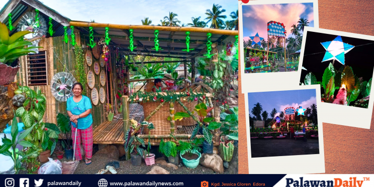 Bagong pasyalan sa isang sitio sa Brooke’s Point, gawa sa recycled materials