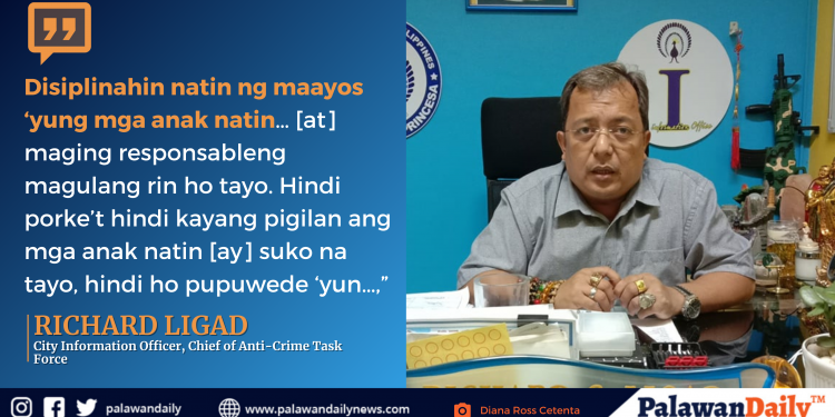 Hepe ng Anti-crime Task Force: Sa bahay nagsisimula ang disiplina