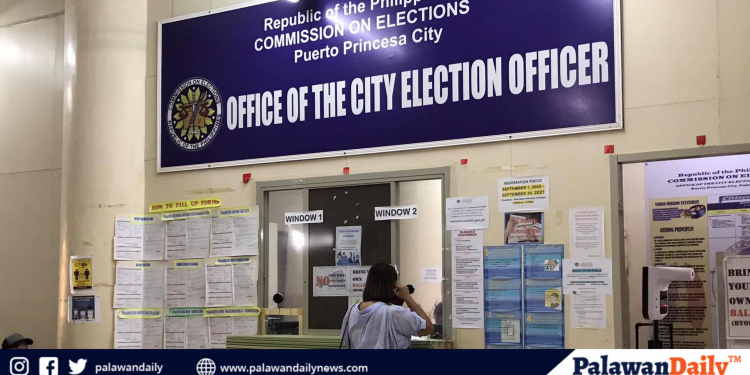 COMELEC, target na mapagbibigyan lahat ng mga gustong magparehistro sa Puerto Princesa bago ang deadline