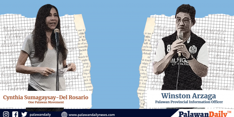 One Palawan at 3 in 1 Palawan, bukas sa debate kaugnay ng plebisito