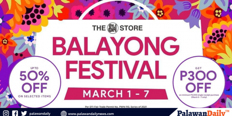 Balayong Festival is celebrated early at The SM Store Puerto Princesa