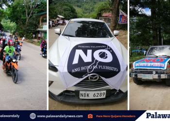 One Palawan, nagsagawa ng grand motorcade sa El Nido