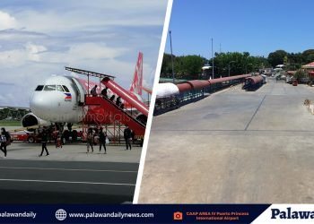 Puerto Princesa City, temporarily halts inbound flights and sea voyages
