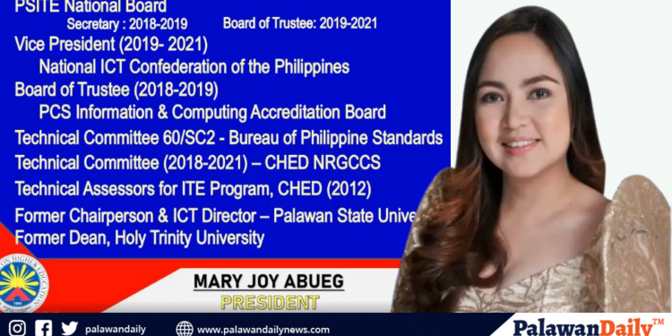 Psite Mimaropa Names Joy Abueg As Its New President