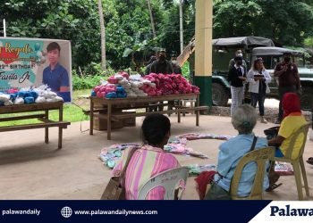 22-year-old Palaweño chooses to share his blessing with 300 beneficiaries