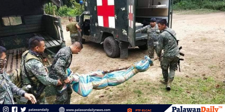 Napaslang na miyembro ng NPA sa Puerto Princesa, pinangalanan na ng mga awtoridad