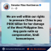 Sen. Hontiveros, kinakalampag ang China na bayaran ang P800-B damage sa WPS
