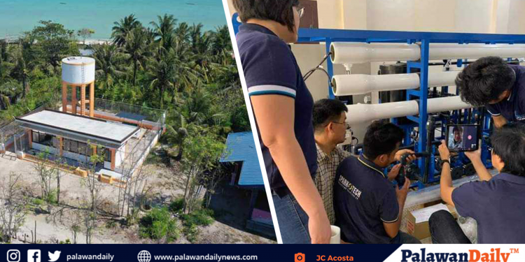 1st Reverse Osmosis Water Station sa Palawan, libre ang patubig sa loob ng isang buwan