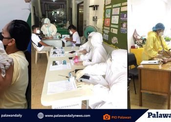 Palawan medical frontliners’ vax nearing completion