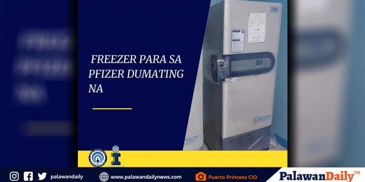 Puerto Princesa City is now ready to accept Pfizer vax