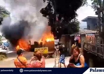 Dalawang sunog, naitala ngayong araw sa Lungsod ng Puerto Princesa