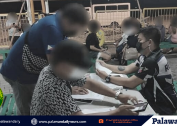 14 people were caught illegally entering Oriental Mindoro using fake travel documents despite travel restrictions