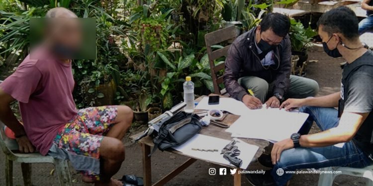 Lalaking nagmamay-ari ng ilegal na baril at bala, huli sa Brgy. San Manuel