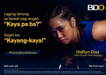Hidilyn Diaz joins BDO as its champion for financial education
