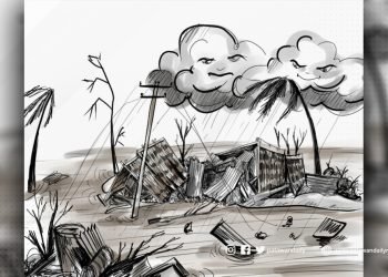 Terrible monsoon rains