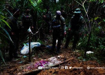 Rebel lair and red fighter’s remains found in Rizal town
