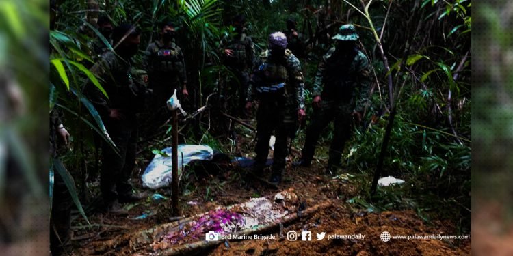 Rebel lair and red fighter’s remains found in Rizal town