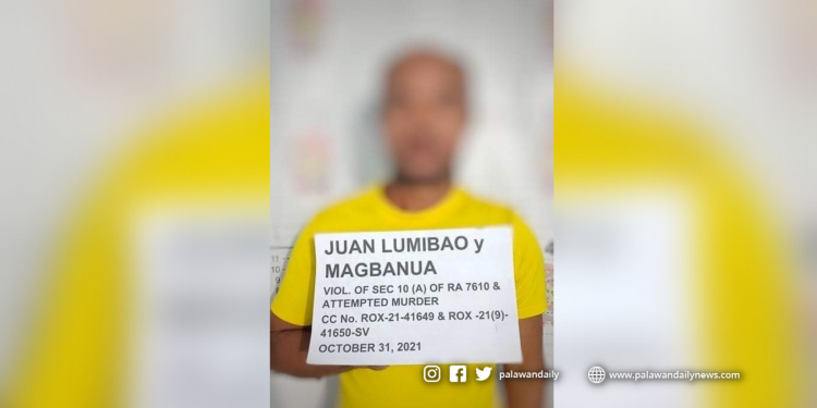 Mangingisda sa San Vicente, arestado dahil sa attempted murder