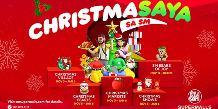 Celebrate the joy of Christmas together at SM
