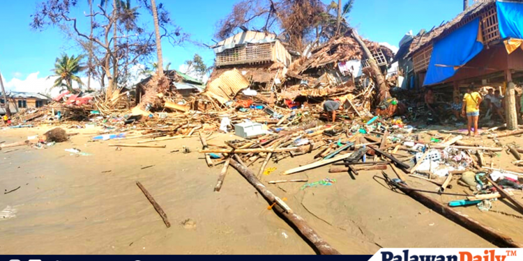 ‘Odette’ leaves Palawan Island ravaged